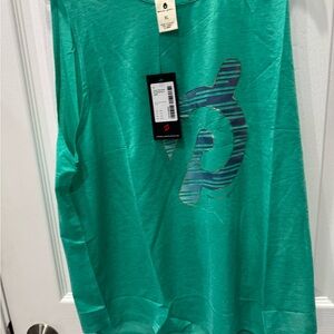 Peloton Teal Active Muscle Tank